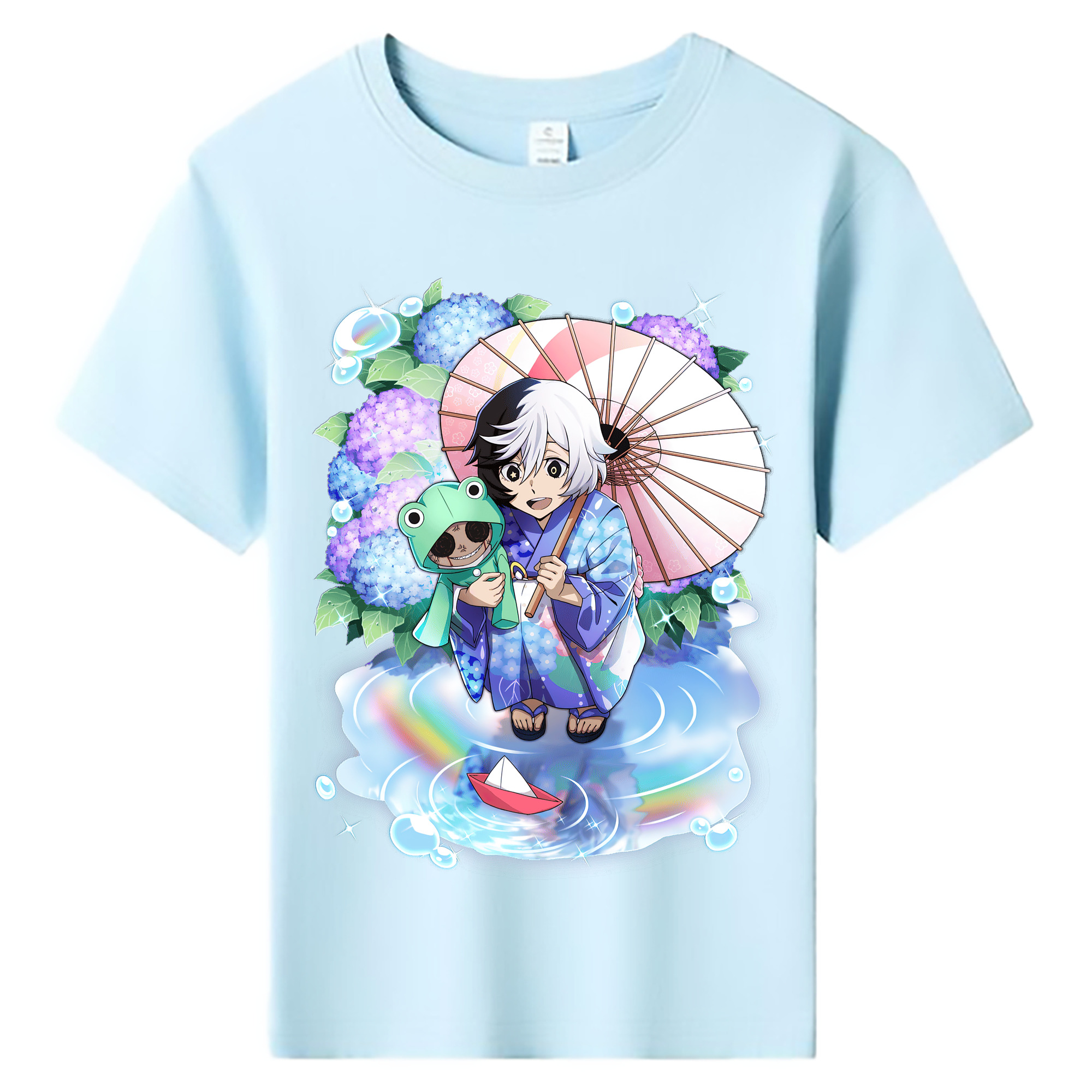 （画像用） 文豪ストレイドッグス Bungo Stray Dogs 綿100％キッズTシャツ（フロントプリント）